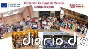 Más de 300 jóvenes con discapacidad intelectual participarán en campus del Programa UniDiversidad de Fundación ONCE
