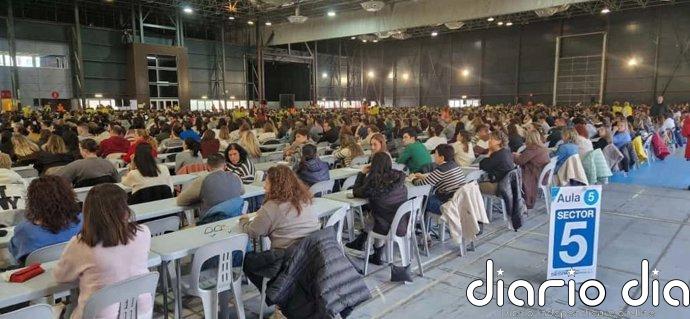 Más de 6.000 docentes se examinan este sábado en los procedimientos selectivos de Educación