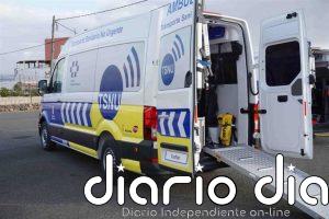 Más de una veintena de ambulancias de transporte sanitario no urgentes, inoperativas por actos vandálicos en Tenerife