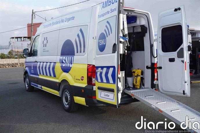 Más de una veintena de ambulancias de transporte sanitario no urgentes, inoperativas por actos vandálicos en Tenerife