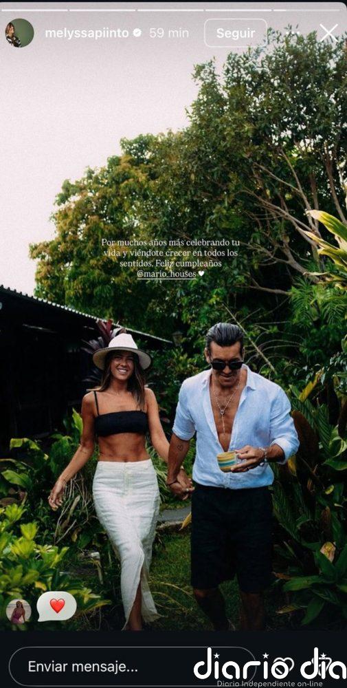 Melyssa Pinto, su bonita declaración de amor a Mario Casas en su 40 cumpleaños