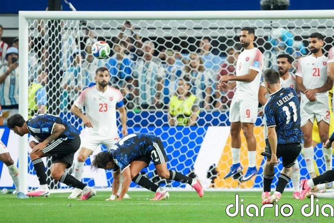 Messi revoluciona a Argentina en el buen adiós de Jordania