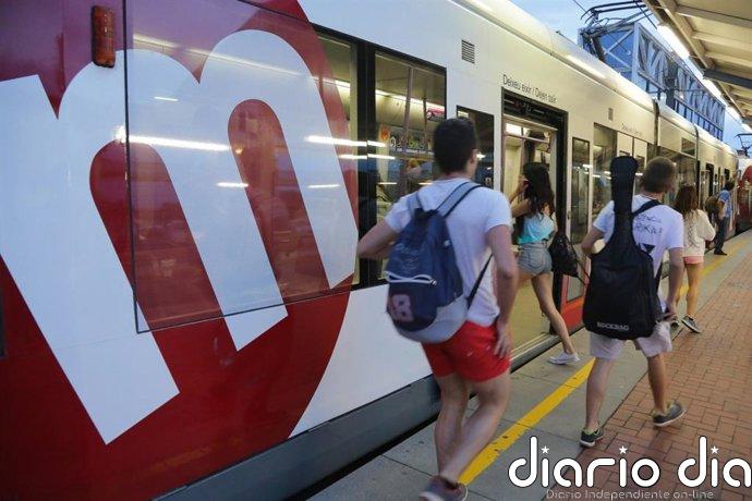 Metrovalencia circulará de forma ininterrumpida en la noche de San Juan para facilitar el desplazamiento a las playas