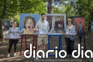 Mikel Sanz, ganador del XXVI Concurso de Pintura al Aire Libre organizado por la MCP