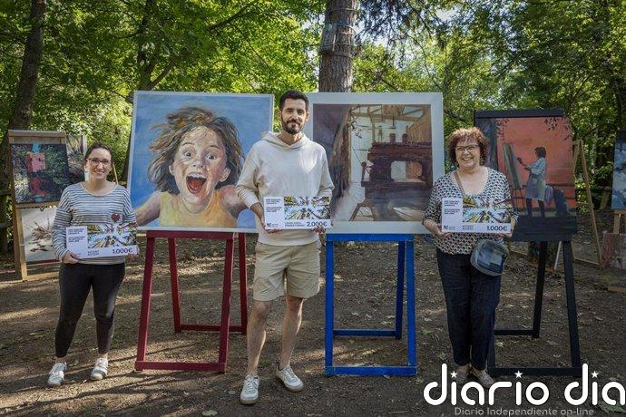 Mikel Sanz, ganador del XXVI Concurso de Pintura al Aire Libre organizado por la MCP