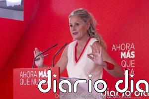 Montse Mínguez (PSOE) dice que no tienen miedo a Leire Díez y que "nadie ha dicho" que no vayan a querellarse