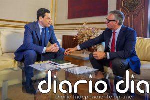 Moreno mantiene su primera reunión con Vox tras el 17M para un "posible acuerdo de gobernabilidad" en Andalucía