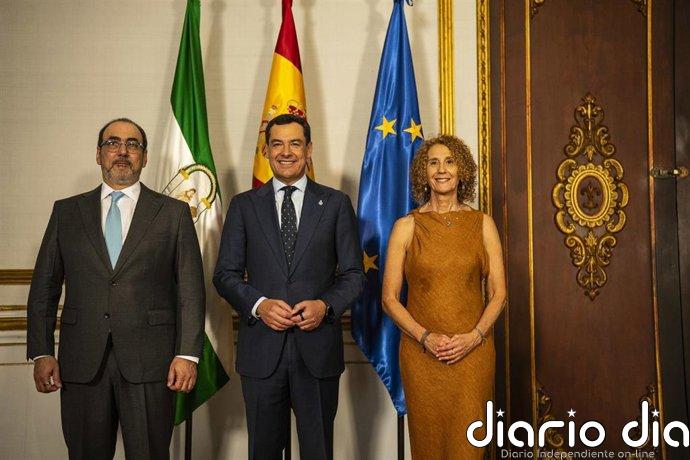 Moreno recibe en San Telmo al presidente ejecutivo del Banco de Desarrollo de América Latina y el Caribe