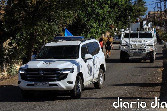 Muere un 'casco azul' serbio y dos españoles resultan heridos leves en un ataque en el sur de Líbano
