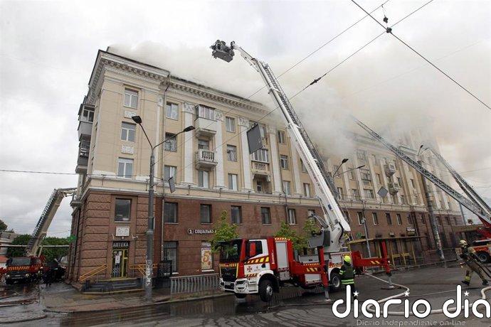 Mueren cinco personas en nuevos ataques de Rusia contra la ciudad ucraniana de Dnipró