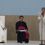 Niña Pastori, tras su actuación ante León XIV: "Es un honor y un privilegio. No se le puede pedir más a la vida"