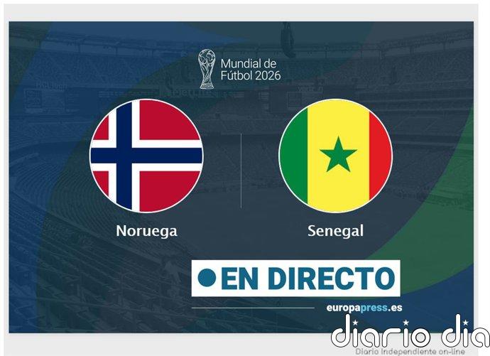 Noruega - Senegal, en directo hoy: sigue el partido de Copa Mundial de la FIFA minuto a minuto