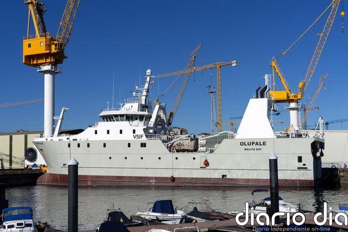 Nueva Pescanova incorpora un nuevo buque congelador en Namibia con capacidad para procesar 2.500 toneladas al año