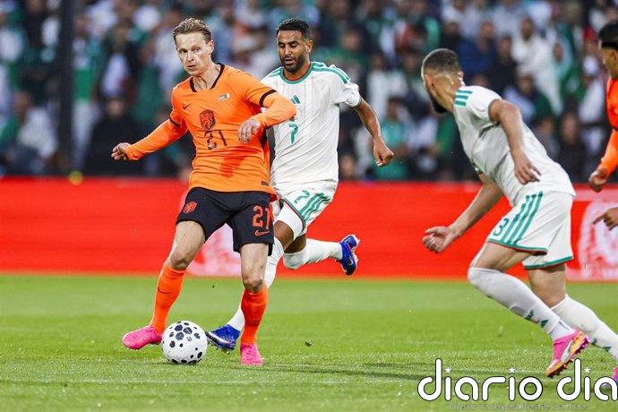 Países Bajos pierde por la mínima ante Argelia y RD Congo empata sin goles con Dinamarca