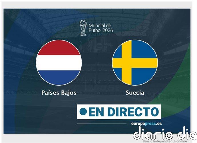 Países Bajos - Suecia, en directo hoy: sigue el partido de Copa Mundial de la FIFA minuto a minuto