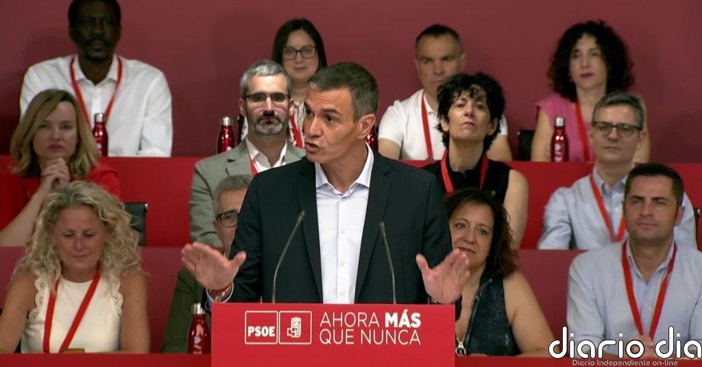 Pedro Sánchez: "Vamos a limpiar lo que haya que limpiar"