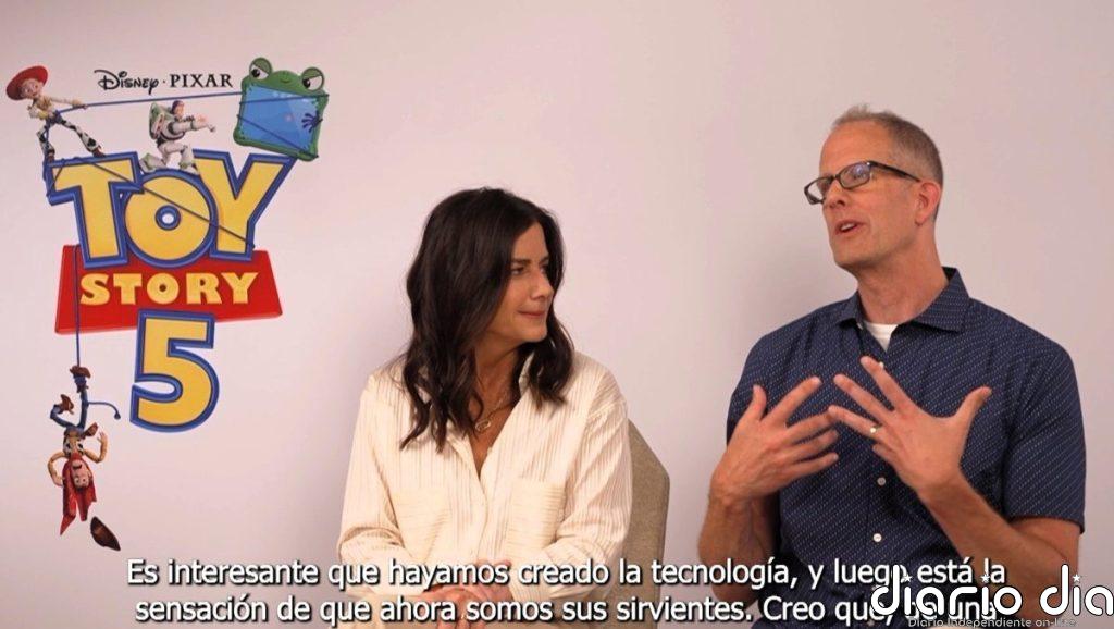 Pete Docter presenta 'Toy Story 5': "Nosotros creamos tecnología y hay la sensación de que ahora somos esclavos de ella"