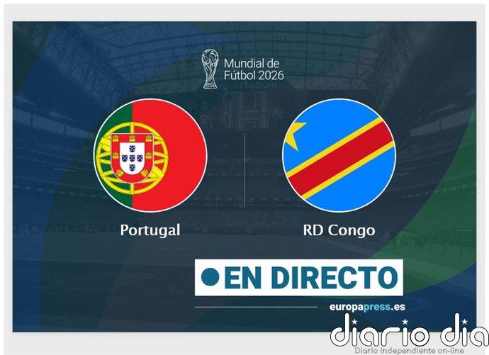 Portugal 0 - 0 RD Congo, en directo hoy: sigue el partido de Copa Mundial de la FIFA minuto a minuto