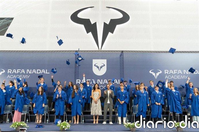 Rafa Nadal y Ana Ivanovic presiden la graduación de la décima promoción de la Rafa Nadal Academy