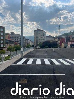 Reabre con 70 plazas el aparcamiento del Ordenador Cuántico en El Entrego