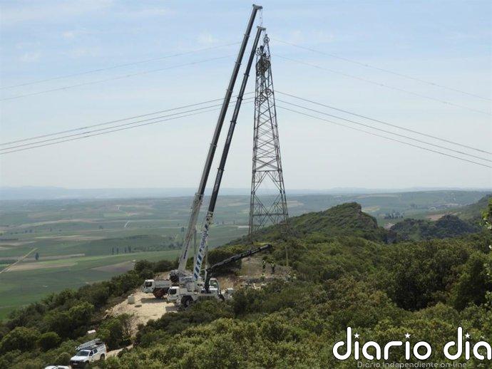 Red Eléctrica culmina la repotenciación de la línea Barcina -Santa Engracia de 400 kV