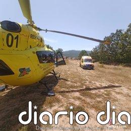 Rescatan a un joven herido tras sufrir una caída en la senda del Chorro de las Batuecas (Salamanca)