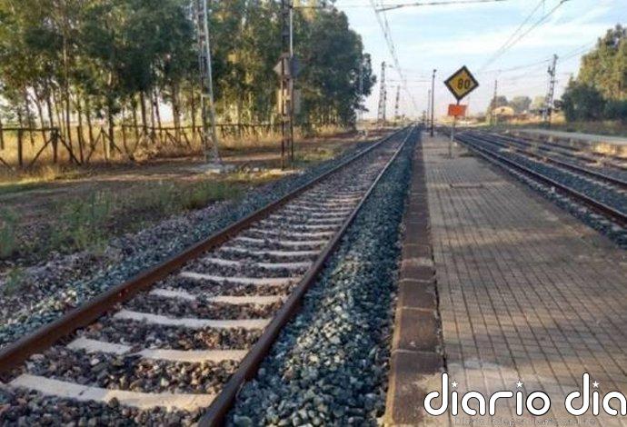 Restablecida la circulación de trenes entre Gibraleón y Calañas interrumpida por el incendio de Castillejos (Huelva)