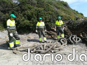 Retiradas más de 22 toneladas de residuos en el litoral de Baleares con un proyecto financiado con el ITS