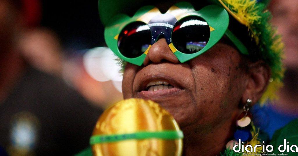 Río celebra la victoria de Brasil sobre Haití (3-0)