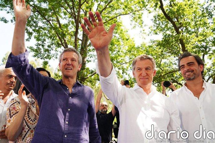 Rueda pone deberes en las urnas al PP coruñés: en 2027 quiere en O Pino "a los alcaldes de Ferrol, A Coruña y Santiago"
