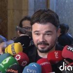 Rufián se pregunta si se puede confiar en Pedro Sánchez y da a entender que él no se fía