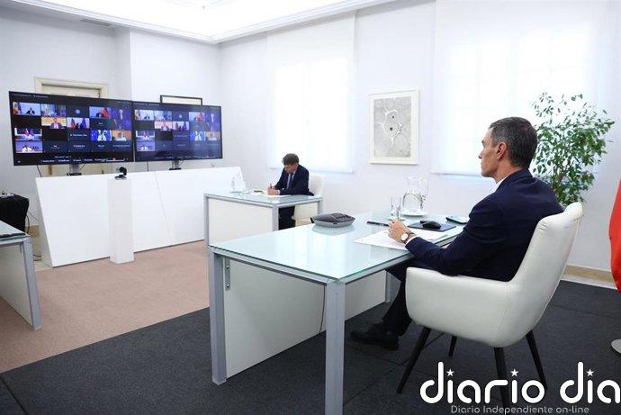 Sánchez defiende el mercado interior y la transición energética ante el Grupo de Amigos de la Competitividad