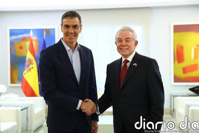 Sánchez recibe por primera vez al embajador de EEUU a menos de un mes de su reencuentro con Trump en la OTAN