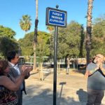 Sevilla homenajea a Juanma Díaz con un parque infantil en Sevilla Este