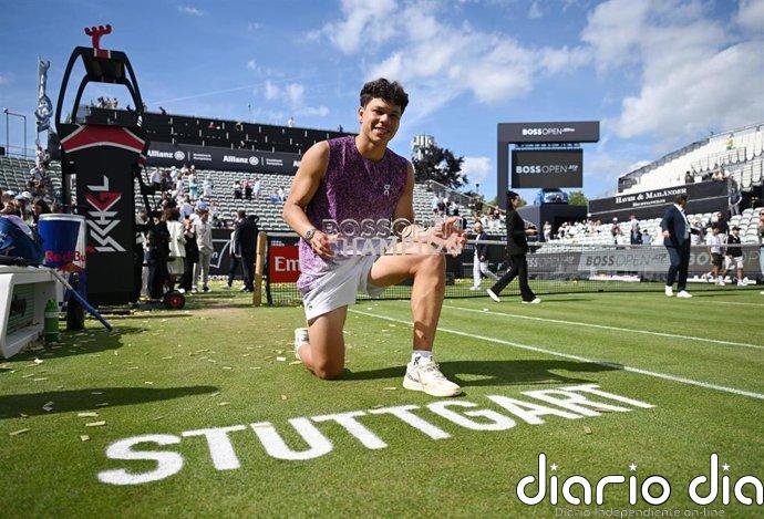 Shelton logra en Stuttgart su primer título en hierba