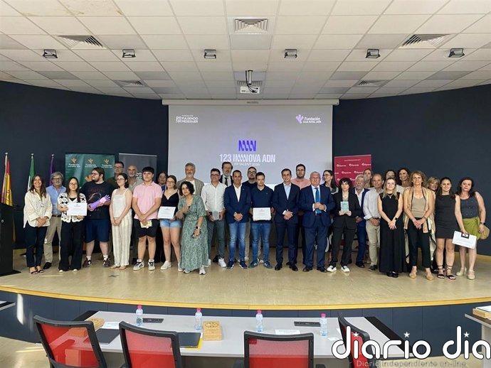 Solano destaca el talento emprendedor del alumnado de Formación Profesional de Jaén en los Premios 123 Innova
