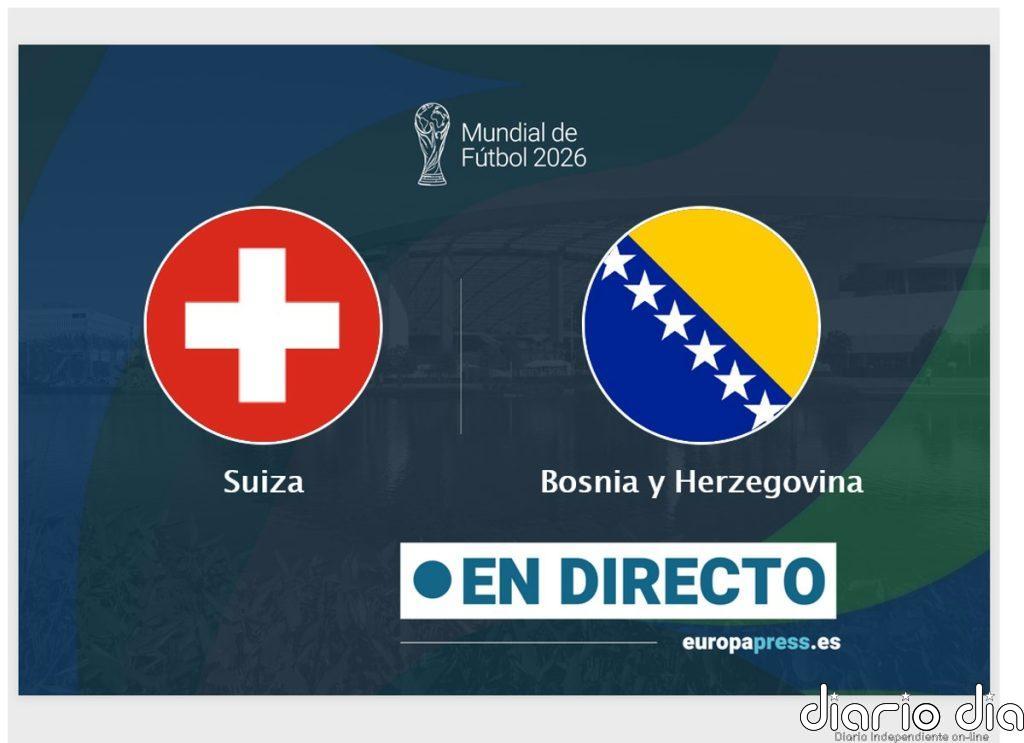 Suiza 0 - 0 Bosnia y Herzegovina, en directo hoy: sigue el partido de Copa Mundial de la FIFA minuto a minuto