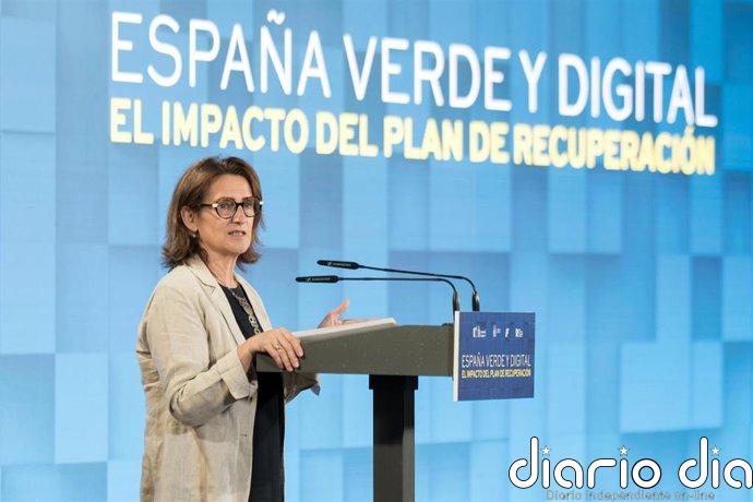 Teresa Ribera: "Nuestra fortaleza económica depende también de mantener altos estándares sociales"