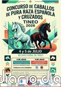 Tineo acoge el 4 y 5 de julio el Concurso Morfológico de Caballos de Pura Raza Española y Cruzados