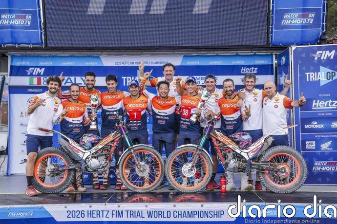 Toni Bou arrasa en Italia y mantiene su pleno en el Mundial