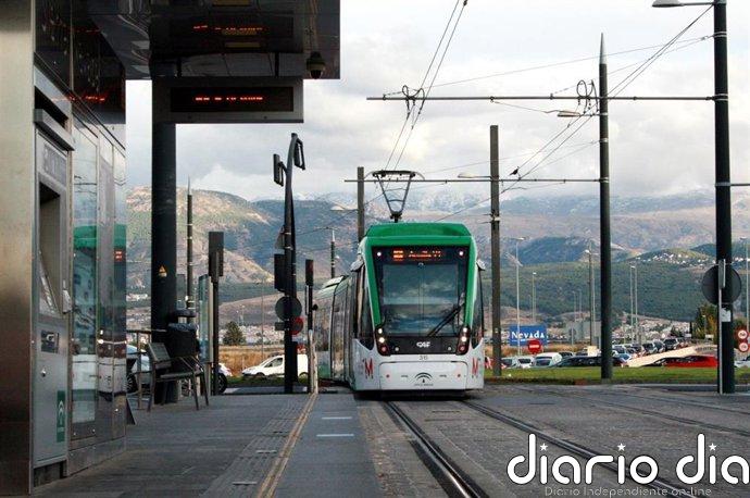 Trabajadores del Metro de Granada realizan un nuevo paro parcial este sábado de Corpus al mediodía