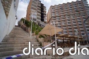 Trasladado a la clínica Juaneda el herido grave en el incendio en Magaluf