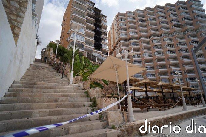 Trasladado a la clínica Juaneda el herido grave en el incendio en Magaluf