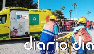Tres personas resultan heridas al irrumpir un coche en la terraza de un bar de Frigiliana (Málaga)