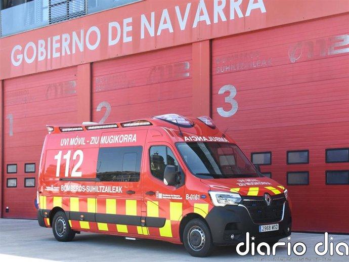 Un hombre de 59 años resulta herido tras caer al suelo mientras practicaba ciclismo en Eugi