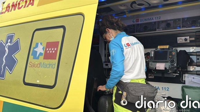 Un muerto y un herido "muy grave" tras el choque de una moto y un coche en Fuente El Saz de Jarama