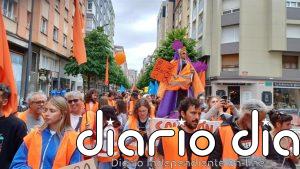 Una manifestación recorre Gijón para reclamar el derecho a la vivienda y contra los especuladores