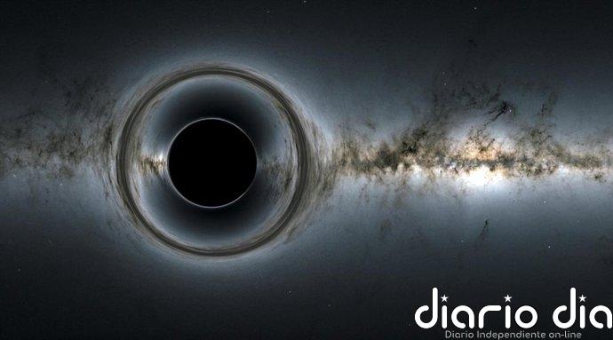 Una nueva solución de las ecuaciones de Einstein describe agujeros negros en un universo en expansión