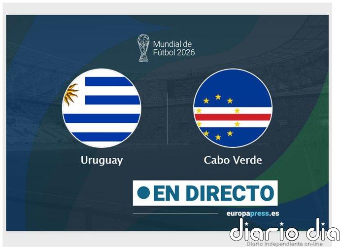 Uruguay - Cabo Verde, en directo hoy: sigue el partido de Copa Mundial de la FIFA minuto a minuto