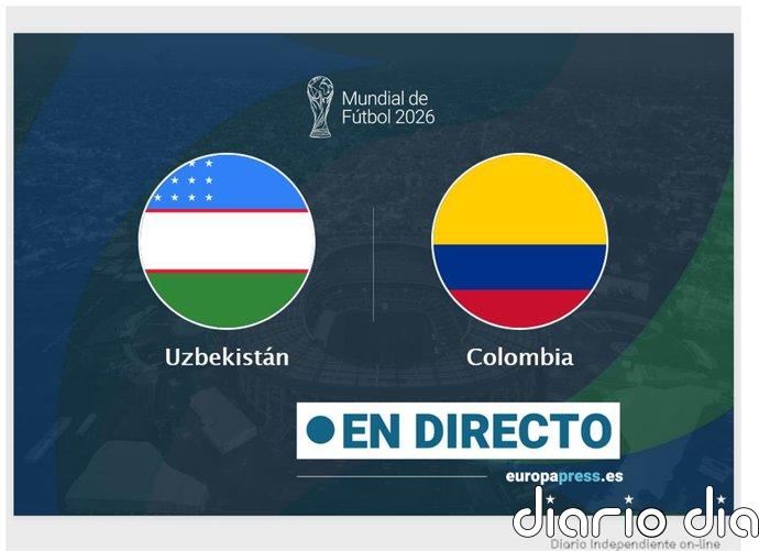 Uzbekistán - Colombia, en directo hoy: estadísticas previas y alineaciones probables